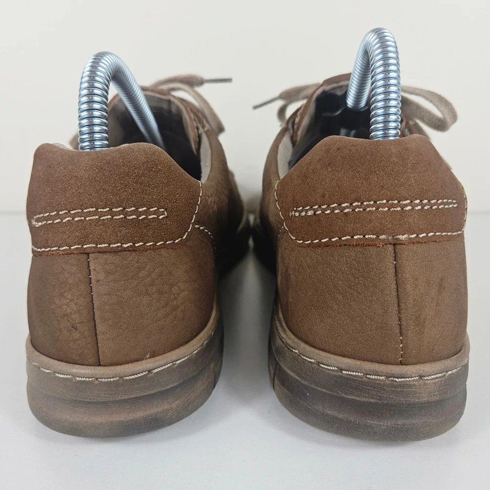 Josef Seibel Steffi 62 Womens 8.5 TopDry TEX Leather Sneakers Waterproof Lace Up